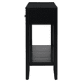 thumbnail image 6 of Hassch Console Table with 3 Drawers, 59.1 Inch Entryway Table with Storage Shelf, Behind Couch Table for Hallway, Living Room, Easy Assembly, Black, 6 of 11