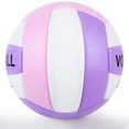 thumbnail image 3 of Sawowkuya para voleibol, color rosa y morado, oficial, talla 5, con zapato, 3 of 7