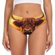 thumbnail image 1 of Balery Vintage Sunflower Cow A Ropa Interior de Algodón para Mujer con Dibujo – Braguitas Cómodas y Elásticas, Estilo Clásico-X-Large, 1 of 6
