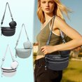 thumbnail image 1 of Bolso de hombro casual con correa ancha Bolso bandolera ligero de color sólido para uso diario y desplazamientos, 1 of 6