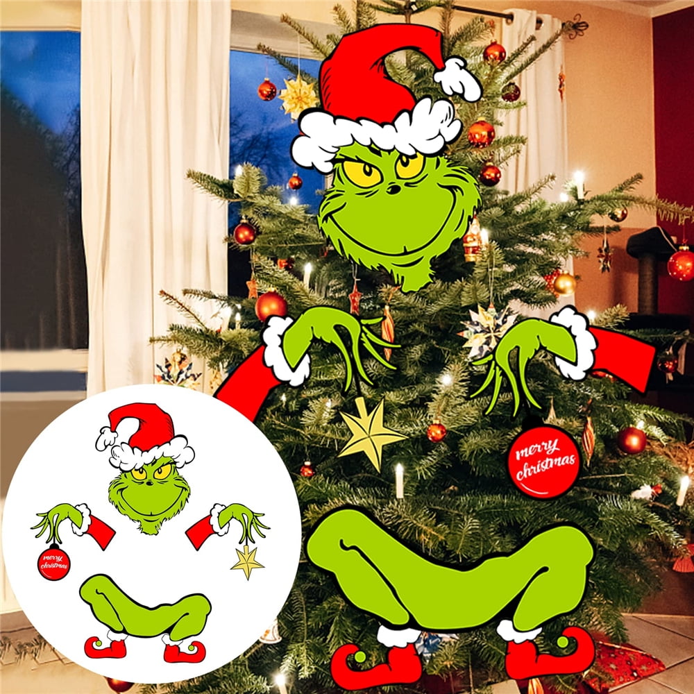 Grinchy tree topper? yes, please!!!! #seller #grinchmas #christmas