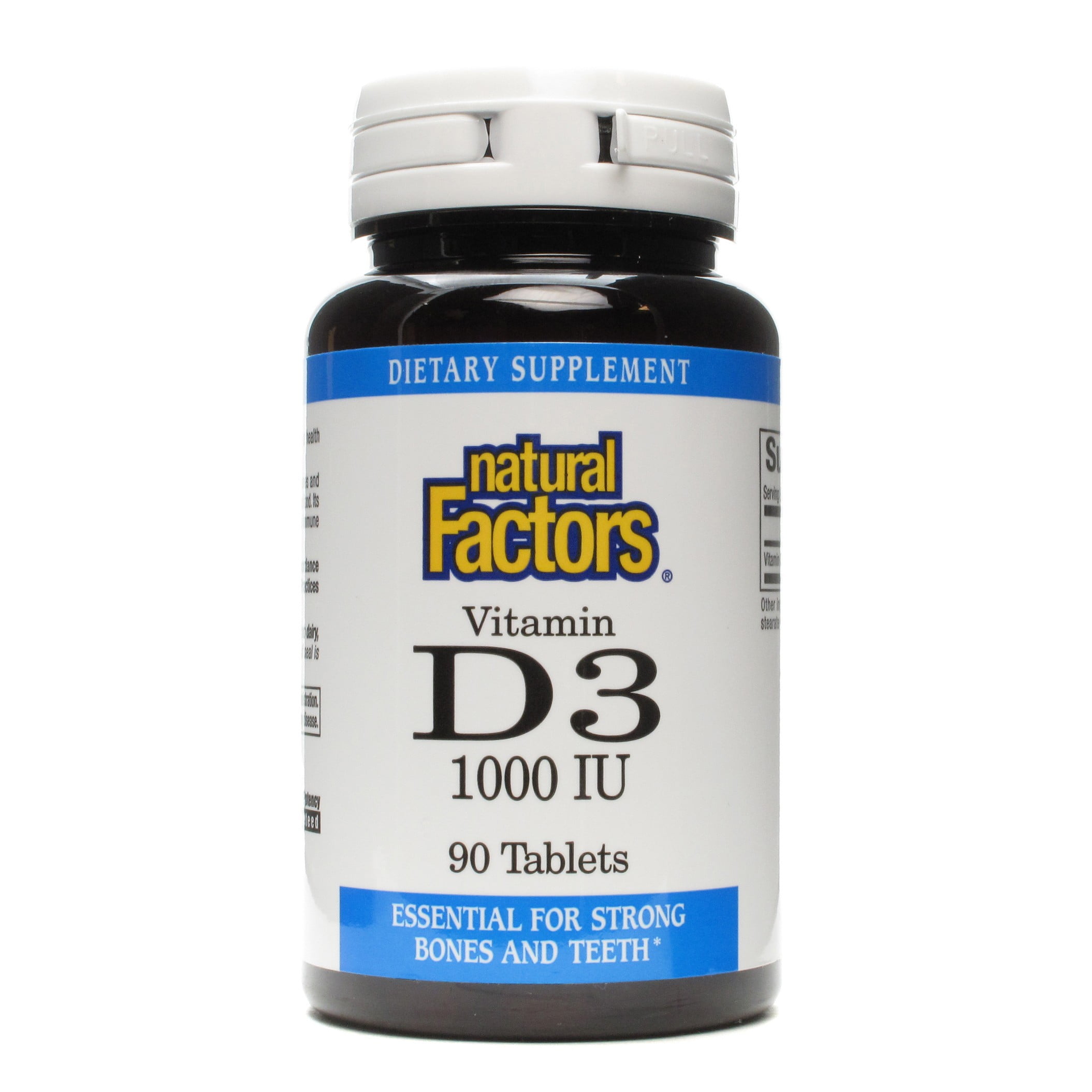 Natural Factors Vitamin D3 1,000 Iu 90 Tabs