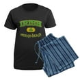 thumbnail image 5 of CafePress - Irish Erin Go Bragh Women's Dark Pajamas - Women's Short Sleeve Print T-Shirt and Pants Dark Cotton Pajama Set, 5 of 7