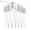 White, variant on Replacement Flossing Toothbrush Heads with Covers for Waterpik Sonic Fusion SF01/SF02 and Sonic Fusion 2.0 SF03/SF04,6 Count,White