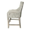 thumbnail image 3 of AFD Alfresco Counter Stool Kuba Weave Savannah Wash, 3 of 5