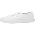 thumbnail image 2 of Superga 2750 Cotu Classic Pale Gold Canvas Lace Up Rounded Toe Tennis Sneaker (Pale Gold, 9), 2 of 6