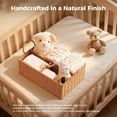 thumbnail image 2 of Diaper Caddy Organizer, Hand Rattan Nursery Baby Basket Changing Table Organizer for Baby Essentials, Baby Shower Gifts, Versatile Shelf Basket Bathroom/Kitchen Organizer (Natural, L), 2 of 9