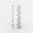 thumbnail image 6 of Ada Home Decor 5 Shelf Bookcase Multiple Tier Open Shelf Modern Book Shelves, White, 6 of 7