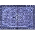 thumbnail image 1 of Ahgly Company Indoor Rectangle Persian Blue Traditional Area Rugs, 7' x 9', 1 of 4