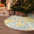 thumbnail image 5 of Balery Boho Printed Christmas Tree Skirt , Merry Christmas Party Christmas Tree Decoration,Adjustable Tree Skirt-48", 5 of 6