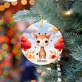 thumbnail image 6 of Giraffe Christmas Tree Ornament 2025, Personalized Giraffe Ornament with Name Giraffe Animal Ornament, Gifts for Giraffe Lovers, Custom Lovely Giraffe Xmas Ornament for Family Member S5kKDs, 6 of 6