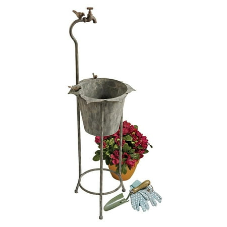 Vintage Faucet Garden Planter