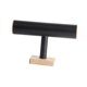 thumbnail image 2 of Exhibidor de pulseras de madera con torre de vigilancia para exhibir joyas, organizar la decoración del collar Negro, 2 of 9