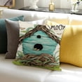 thumbnail image 3 of Spring Pillow Covers White Blue Stripes Truck Throw Pillow Cover s Flower Spring Farmhouse Decorations Cushion Case, 3 of 5