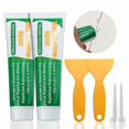 thumbnail image 1 of 2pcs Strong Wall Mending Agent 100g Spackle Hole Filler Repair Cream With Surface Scraper And Nozzle Extender, 1 of 5