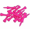 thumbnail image 4 of Tees de golf con diseño de castillo de color rosa brillante, 100 unidades, color rosa, 4 of 4