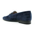 thumbnail image 3 of Men's Dress Shoes Loafer with Gold Buckle Slip On Formal Modern Classic, 3 of 5