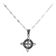 thumbnail image 1 of JOYARIS Collar Granito Nudo De Bruja Celta Hecho En Tailandia S925 DM-0001124, 1 of 4