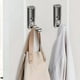 thumbnail image 1 of Fiudx Ganchos Plegables, Ahorradores de Espacio para Abrigos y Bolsos, Toalleros Retráctiles de Alta Resistencia, Fáciles de Instalar En La Pared, Organización Del Hogar, Uso Versátil para La Entrada, 1 of 6