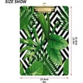 thumbnail image 3 of FMSHPON Palm Leaves Exotic Jungle Clipboard Hardboard Wood Nursing Clip Board and Pull for Standard A4 Letter 13x9 inches, 3 of 8