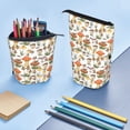 thumbnail image 5 of Lsque Mushrooms Pattern Telescopic Pencil Bag Pen Holder Stationery Case, Stand-up Retractable Transformer Bag Organizer, 5 of 6