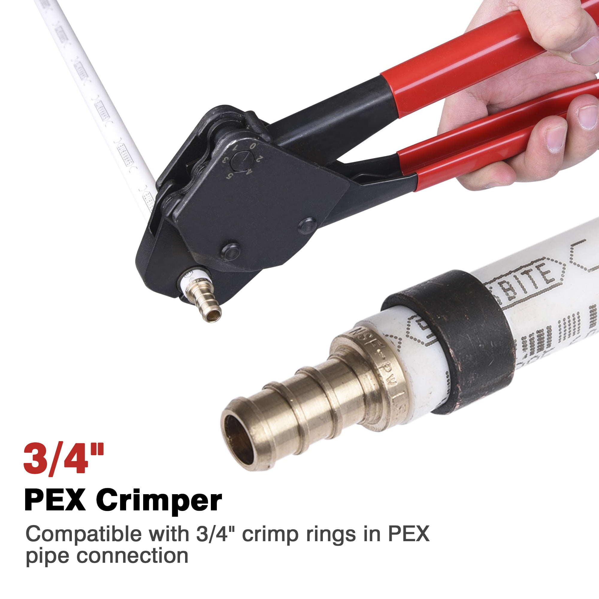 Zurn PEX Plumbing Crimping Crimp Tool Qcrt-4t QCRT4T 3/4" for sale online 