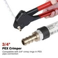 thumbnail image 2 of Yescom Outil de Serrage Pex 3/4 Pouces avec Jauge Go/no pour Anneaux en Cuivre - Rouge, 2 of 9
