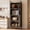1pc-Black-62"H, variant on JHYKFG 32"Metal Bathroom Storage Cabinet,Freestanding Sideboard with 2 Adjustable Shelves for Small Spaces, Living Room, Hallway, Dining Room,Blue