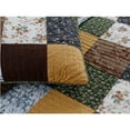 thumbnail image 4 of Cozy Line Andy Patchwork 3 Piece Reversible Cotton Quilt Bedding Set - Queen, 4 of 5