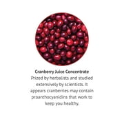 Botanic Choice Cranberry Liquid Extract, Historic Urinary Tract Wellness Supplement for Women, 1 Fl. Oz