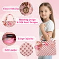 thumbnail image 3 of Rirool Play Purse Set for Little Girls, 38 Pcs Toddler Purse Princess Toys with Handbag, Phone, Wristwatch, Silk Scarf, Pretend Makeup Set Birthday Gift for Girls Age 3-6, 3 of 8