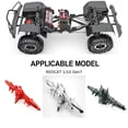 thumbnail image 1 of maskred RCGOFOLLOW 1/10 Aluminum Alloy Stable Rear Axle Assembly Kit Rc Rear Axle Assembly Kit For Gen7 RC Car Part Silver, 1 of 6