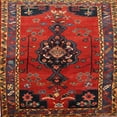 thumbnail image 1 of Ahgly Company Machine Washable Indoor Square Traditional Brown Area Rugs, 3' Square, 1 of 7
