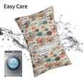 thumbnail image 6 of Rateoe Squirrels and Trees Pattern Decorative Pillow Case,Throw Pillow Covers,Plush Pillow Cover,Soft Pillow Case,Velvet Pillow Case-14"x20", 6 of 6