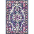 thumbnail image 3 of nuLOOM Corbett Vintage Boho Area Rug, 6' 7" x 9', Purple, 3 of 4