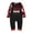 Red-Baby, variant on Odeerbi Christmas Pajamas for Family Holiday Long Sleeve Family Christmas Pajamas Matching Sets Dad Parent-Child Printed Home Wear Two-Piece Sleepwear Xmas Family Matching PJs Set Red