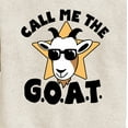 thumbnail image 3 of Instant Message - Call Me The Goat - Toddler And Youth Crewneck Fleece Sweatshirt, 3 of 6