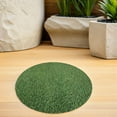thumbnail image 4 of OUNONA Artificial Grass Mat Fake Grass Rug Round Decorative Turf Pad For Home Office, 4 of 8