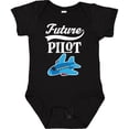 thumbnail image 3 of Inktastic Future Pilot Childs Airplane Flying Boys or Girls Baby Bodysuit, 3 of 5