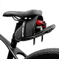 thumbnail image 3 of WHEELUP Bike Saddle Bag Waterproof Bag Pouch Under Seat Pack with Reflective Strip for Mountain Bike, 3 of 7