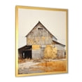 thumbnail image 5 of Designart "Muted Tone Minimalism With Barn IV" Barn Picture Framed Wall Decor, 5 of 5