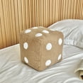 thumbnail image 4 of Gqtwoy Cute Dice Doll Toy - Soft Plush Dice Pillow Gift for Valentine's Day, Christmas, Birthdays, Kawaii Decor for Kids and Adults, 4 of 7