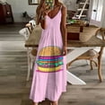 thumbnail image 4 of Hamburger Sleeveless Dress Women's Evening Dress Womans Clothing, 4 of 9