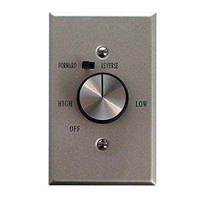 Ceiling Fan Control 5 Amp Up To 3 Fans Forward Reverse Walmart Com
