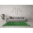 thumbnail image 3 of Ahgly Company Indoor Rectangle Persian Emerald Green Traditional Area Rugs, 5' x 8', 3 of 4