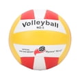 thumbnail image 1 of Voleibol Espesar Cuero Suave para Interior Al Aire Libre Enseñanza Entrenamiento Competición Playa Rojo Oficial Tamaño 5 YUNYI BRAND  Deportes, 1 of 8