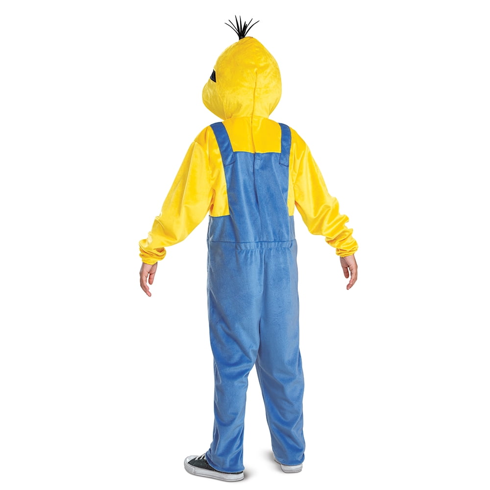 NBC Universal Minions 'Minion' Halloween Costume for Children, Boys Size XS (4/5), by Disguise
