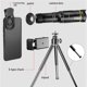 thumbnail image 3 of Toystoory Lente Teléfono Smartphone Trípode 32X Teleobjetivo Telescopio Spyglass Cámara de visión Reloj Accesorios portátiles al aire libre Prismáticos, 3 of 6