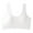 White, variant on Utoimkio High Impact Sports Bras for Women Wirefree Seamless Comfort Breathable Workout Gym Yoga Activewear Bras for Women