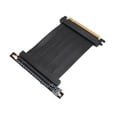 thumbnail image 1 of PCIE 4.0 X16 Extender, 3.9 Inches 26GB/s PCIE 4.0 X16 Riser Cable  For Extension, 1 of 8